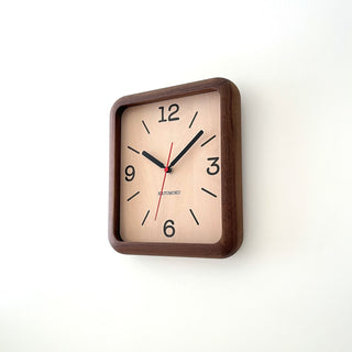 KATOMOKU 加藤木工 Muku Clock 19 - Walnut