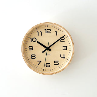 KATOMOKU 加藤木工 Plywood clock 23 (S) 掛墻鐘