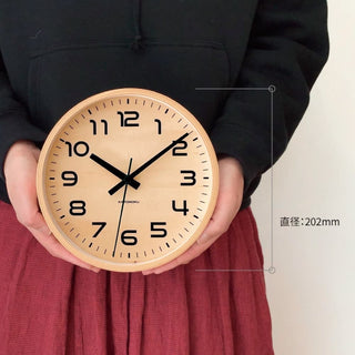 KATOMOKU 加藤木工 Plywood clock 23 (S) 掛墻鐘