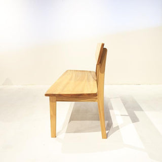 HASHIZUME - HIMUKA Bench (with backrest)