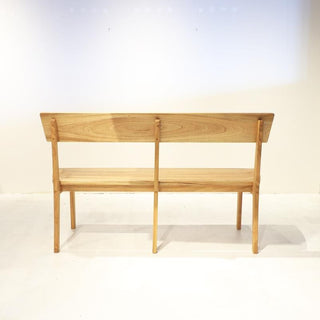 HASHIZUME - HIMUKA Bench (with backrest)