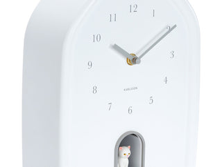 Karlsson Wall Clock Modern Kitty 小貓鐘