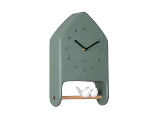Karlsson Wall Clock Love Bird