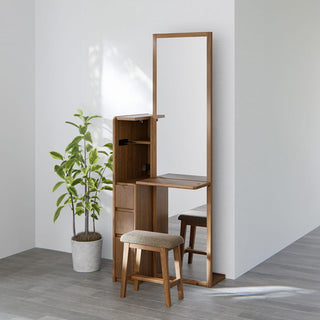 SHIGIYAMA CW Full-length Dresser with stool