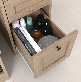 Sato Sangyo ANRI Desk Dresser Set (with Stool)