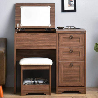 Sato Sangyo ANRI Desk Dresser Set (with Stool)