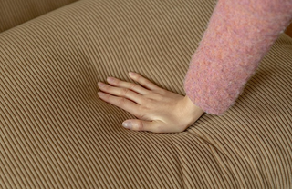 Korea RosaMansion TARS Folding Fabric Sofa