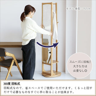 ICHIBA CLUTO Turn Mirror Hanger