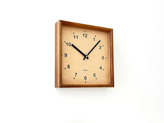 KATOMOKU 加藤木工 Muku Square clock 掛墻鐘