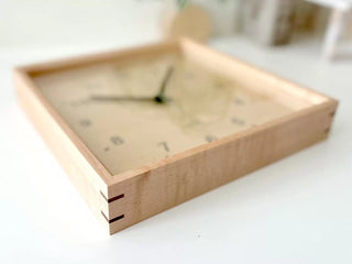 KATOMOKU 加藤木工 Muku Square clock 掛墻鐘