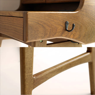 ICHIBA RASIC Mirror Dresser with Stool