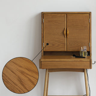 ICHIBA RASIC Mirror Dresser with Stool
