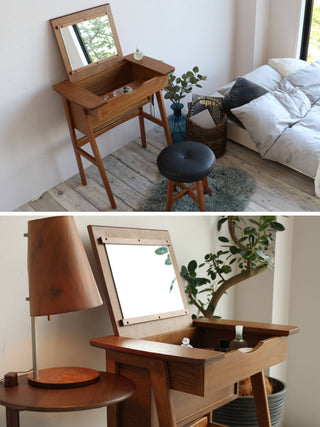 ICHIBA OAKER Dresser with Stool