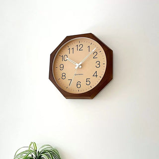 KATOMOKU 加藤木工 Muku clock 2 八角形 掛墻鐘