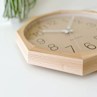 KATOMOKU 加藤木工 Muku clock 2 八角形 掛墻鐘