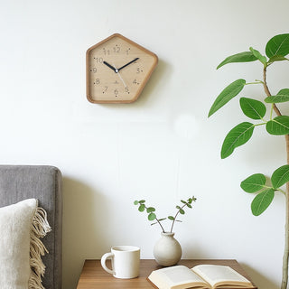 Yamato Five Angles clock 木鐘