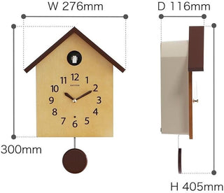RHYTHM Cuckoo Clock 麗聲機械咕咕鳥聲報時鐘
