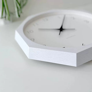 KATOMOKU 加藤木工 Muku clock 7 八角形 掛墻鐘