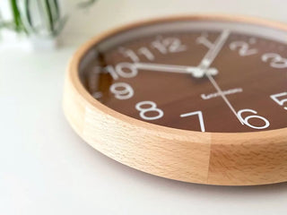 KATOMOKU 加藤木工 Muku clock 2 - Oka 掛墻鐘