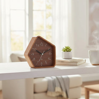 Yamato Five Angles clock 木鐘