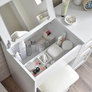 Sato Sangyo ANRI Desk Dresser Set (with Stool)