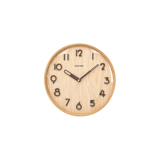 RHYTHM Wooden Quartz Clock (X-Large) 麗聲木鐘