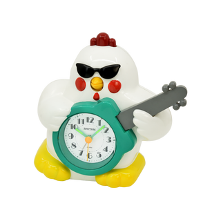 Rhythm Rock n' Roll Chicken Alarm Clock 座枱鬧鐘