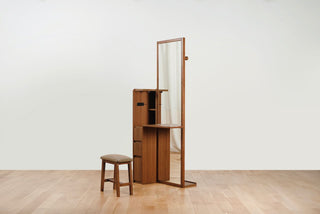 SHIGIYAMA CW Full-length Dresser with stool