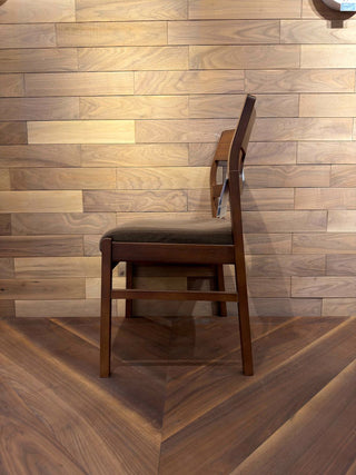 Clearance Sale - TOYOMOKU SEPINTO Dining Chair #Walnut / Aqua Clean