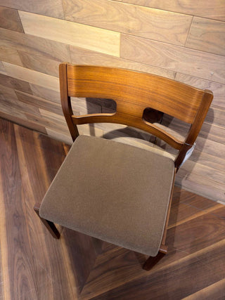 Clearance Sale - TOYOMOKU SEPINTO Dining Chair #Walnut / Aqua Clean