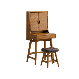 ICHIBA RASIC Mirror Dresser with Stool