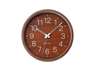 KATOMOKU 加藤木工 Muku clock 2 - Walnut 掛墻鐘