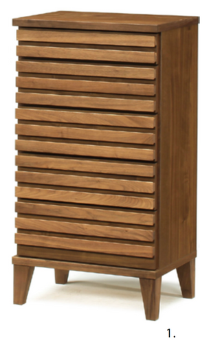 岡製作所 Saison Walnut Cabinet