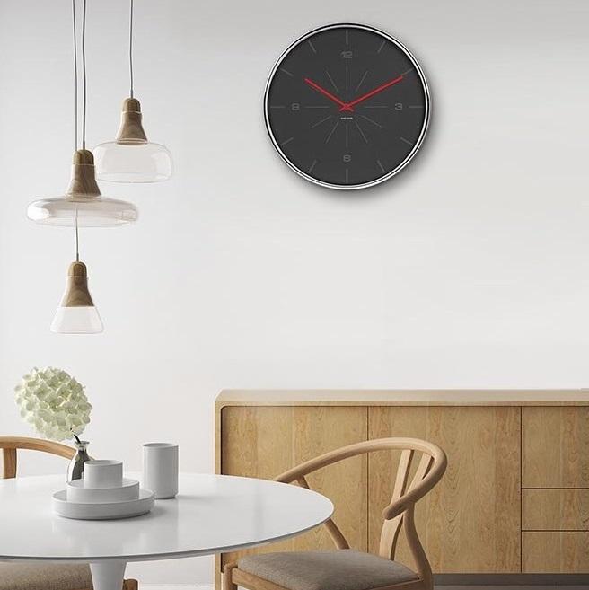 Clearance Sale - Karlsson Wall Clock Thin Line Numbers (GY)
