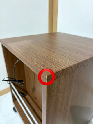 Clearance Sale - Alpha Night Table - Walnut