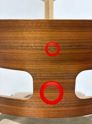 Clearance Sale - TOYOMOKU SEPINTO Dining Chair #Walnut / Aqua Clean
