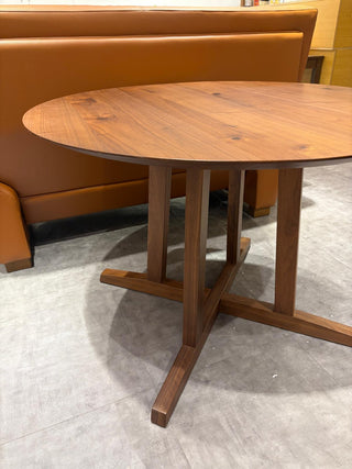 Clearance Sale - Fujishi A STAGE Round Dining Table - Walnut