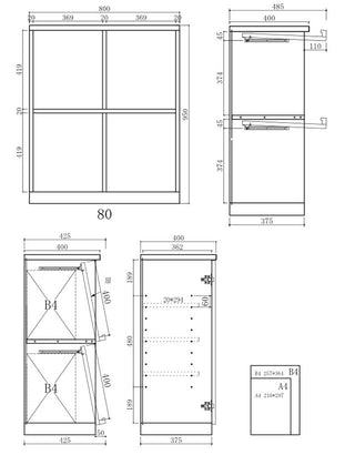 淺川木工 Asakawa TOP Magazine Rack