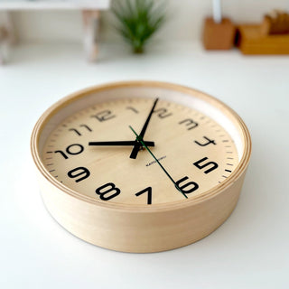 KATOMOKU 加藤木工 Plywood clock 23 (S) 掛墻鐘