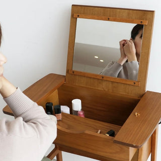ICHIBA OAKER Dresser with Stool
