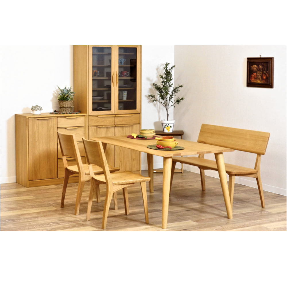 1-Style GAIA Dining Table (Oak Wood)