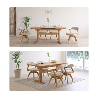 SHIGIYAMA LEVAN Extension Dining Table