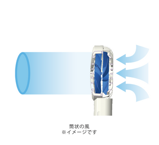 RHYTHM Silky Wind Mobile 2 Fan 麗星勾掛式雙葉手提風扇