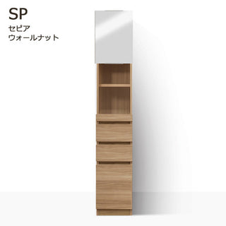 Fujii Sukiman-kun Slim Mirror Door Cabinet