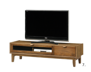 岡製作所 Natalie - Walnut TV Board