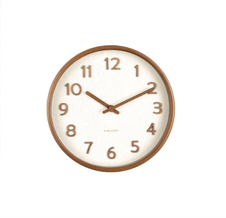 Karlsson Wall Clock Pure Small - Ivory (S)