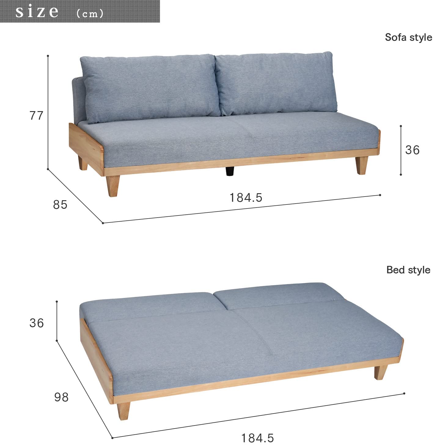 Marche LIMONE Sofa Bed