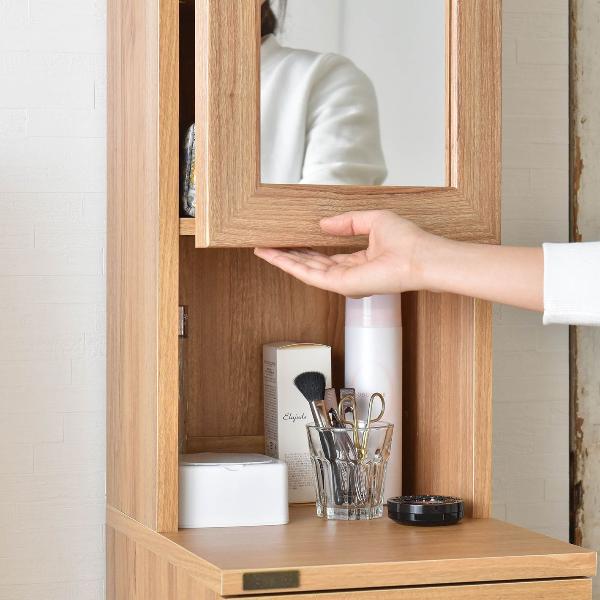 Sato Sangyo DOLLY Storage with Mirror