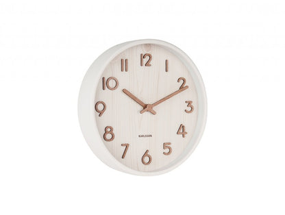 Karlsson Wall Clock Pure Small - White (S)