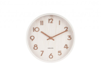 Karlsson Wall Clock Pure Small - White (S)